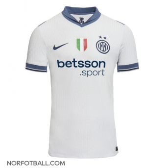 Billige Fotballdrakt Inter Milan Replika Bortedrakt 2024-25 Kortermet